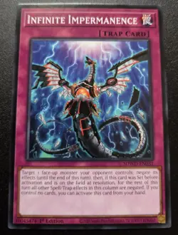 INFINITE IMPERMANENCE COMMON SDWD-EN031 NEAR MINT YUGIOH 1st ED - Image 1