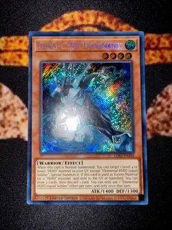YUGIOH â€¢ ELEMENTAL HERO LIQUID SOLDIER â€¢ SECRET RARE â€¢ LDS3-EN103 â€¢ LIMITED â€¢ NM - Image 5