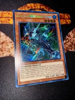 YUGIOH â€¢ ELEMENTAL HERO LIQUID SOLDIER â€¢ SECRET RARE â€¢ LDS3-EN103 â€¢ LIMITED â€¢ NM - Image 8
