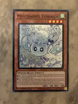 Yugioh! TCG - Mulcharmy Fuwalos - Super Rare - RA04-EN050 - Stampede - Image 1