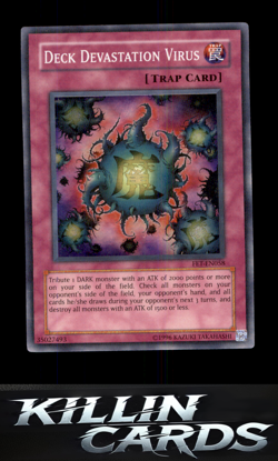 Deck Devastation Virus FET-EN058 Super Rare Flaming Eternity YuGiOh Card NM - Image 3