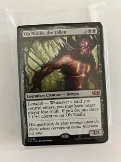 Ob Nixilis, the Fallen #192 (NM) Tarkir Dragonstorm TDC Magic MTG - Image 2