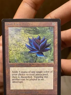 Magic the Gathering Black Lotus Collector's Edition Clipped - Image 1