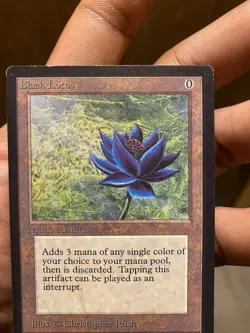 Magic the Gathering Black Lotus Collector's Edition Clipped - Image 10