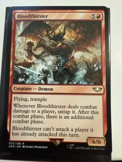 Bloodthirster, English Commander: Warhammer 40,000 MTG Magic - Image 3