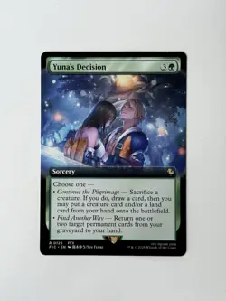 Yuna’s Decision - 125 - Magic: Final Fantasy MTG - Extended Art - Image 3
