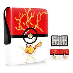 400 Card Pocket Binder with 4 Pocket Trading Cards Album Folder Pokemon TCG - Image 10