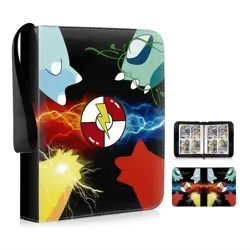 400 Card Pocket Binder with 4 Pocket Trading Cards Album Folder Pokemon TCG - Image 4