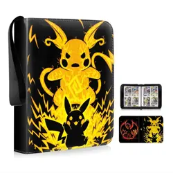 400 Card Pocket Binder with 4 Pocket Trading Cards Album Folder Pokemon TCG - Image 6