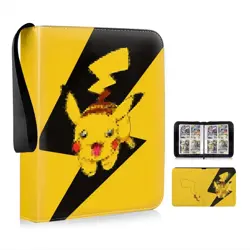 400 Card Pocket Binder with 4 Pocket Trading Cards Album Folder Pokemon TCG - Image 7