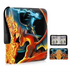 400 Card Pocket Binder with 4 Pocket Trading Cards Album Folder Pokemon TCG - Image 9