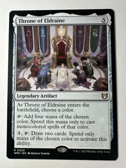 Throne of Eldraine Wilds of Eldraine Commander Card, Regular Finish - Image 1