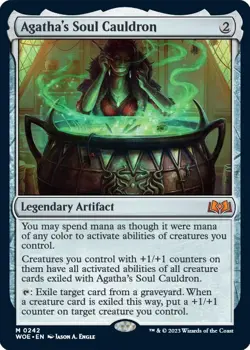 Agatha's Soul Cauldron Wilds of Eldraine Regular - Image 1