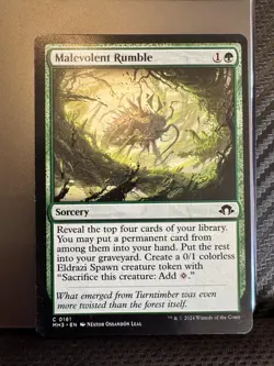 Malevolent Rumble Modern Horizons 3 Common - Image 1