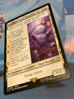 Summon: Good King Mog XII - Final Fantasy Commander - Rare - NM (see pics) MTG - Image 6