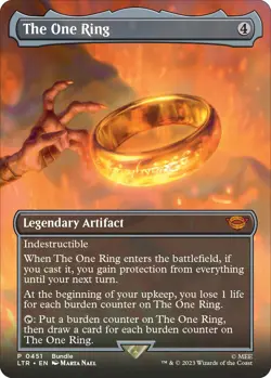 The One Ring (Borderless) (LTR Bundle) Unique and Miscellaneous Promos Foil - Image 1
