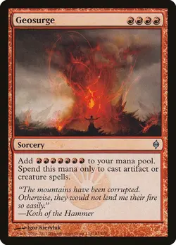 Geosurge 1x MtG New Phyrexia SP/NM - Image 2