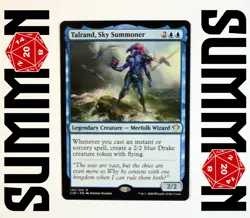 MTG Talrand, Sky Summoner | Commander 2020 | Regular Rare | Near Mint - Image 3