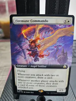 Firemane Commando (Extended Art) Commander: March of the Machine Regular - Image 1