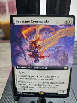 Firemane Commando (Extended Art) Commander: March of the Machine Regular - Image 2