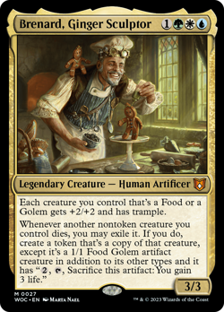 Brenard, Ginger Sculptor - WOC #27 | NORMAL | NM | MTG - Image 2