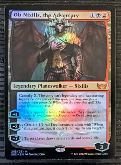 Ob Nixilis, the Adversary [Streets of New Capenna] **Foil** - MtG - NM - Image 1