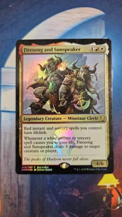 Firesong and Sunspeaker Buy-A-Box Promos Foil - Image 1