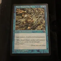 MTG Steal Enchantment - Tempest (TMP) - Image 1