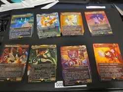 MTG Secret Lair x Sonic The Hedgehog  Friends & Foes 🌈 Rainbow Foil 🌈 w/ bonus - Image 2