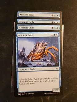 4x Ancient Crab - Oath of the Gatewatch - MTG Magic x4 Playset - Image 1
