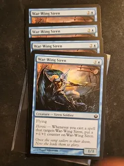 4x War-Wing Siren - Journey into Nyx - MTG Magic x4 Playset - Image 1