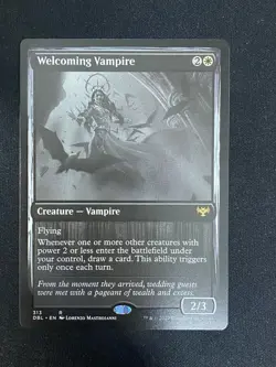 Welcoming Vampire - Innistrad Double Feature NM MTG - Image 1