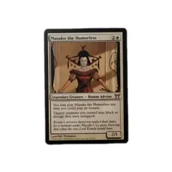 Masako the Humorless Champions of Kamigawa Regular NM Magic The Gathering Mtg - Image 1