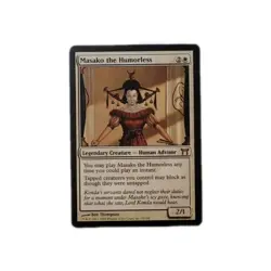 Masako the Humorless Champions of Kamigawa Regular NM Magic The Gathering Mtg - Image 2