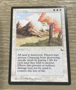 Cleansing The Dark Regular LP MTG Free Ship - Image 1