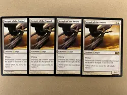 MTG 4x Seraph of the Sword Core Set 2014 Modern Magic the Gathering x4 NM - Image 2