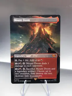 Mount Doom (Borderless) Universes Beyond: the Lord of the Rings: Tales of... - Image 1