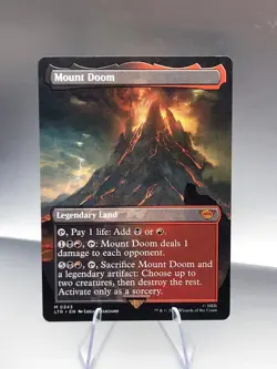 Mount Doom (Borderless) Universes Beyond: the Lord of the Rings: Tales of... - Image 3