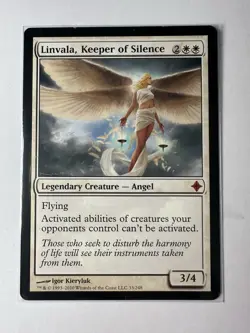 Linvala, Keeper of Silence Rise of the Eldrazi LightlyPlayed Magic The Gathering - Image 3