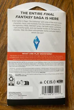 Magic the Gathering: Universes Beyond Final Fantasy Sleeved Play Booster Pack - Image 10
