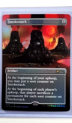 2022 MTG Magic the Gathering Secret Lair 30th Countdown Foil #1998 Smokestack - Image 3