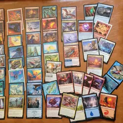 Magic COMMANDER Deck MTG EDH Tribal Dragons Jeskai Wedge Zurgo and Ojutai Drakes - Image 2
