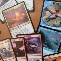 Magic COMMANDER Deck MTG EDH Tribal Dragons Jeskai Wedge Zurgo and Ojutai Drakes - Image 4