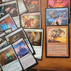 Magic COMMANDER Deck MTG EDH Tribal Dragons Jeskai Wedge Zurgo and Ojutai Drakes - Image 8