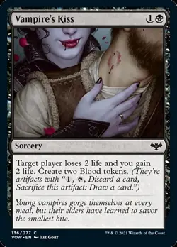 VAMPIRE'S KISS X3 (ONE IS FOIL!) *CRIMSON VOW* - Image 2