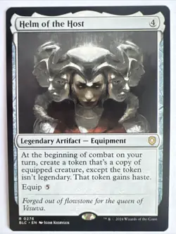 1* Helm of the Host - Bloomburrow Commander - NM-  Magic the Gathering - MTG - Image 3