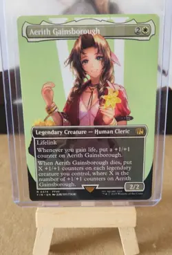 Aerith Gainsborough (Borderless) Final Fantasy Regular - Image 1