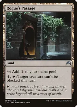 Rogue's Passage Origins Magic MTG Land CARD 1x (250/272) - Image 1