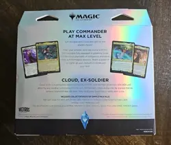 MTG Final Fantasy Cloud Collector’s Edition Limit Break Commander Deck In Hand - Image 4