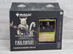 MTG Final Fantasy Scions & Spellcraft Commander Deck Final Fantasy IN STOCK NEW - Image 1